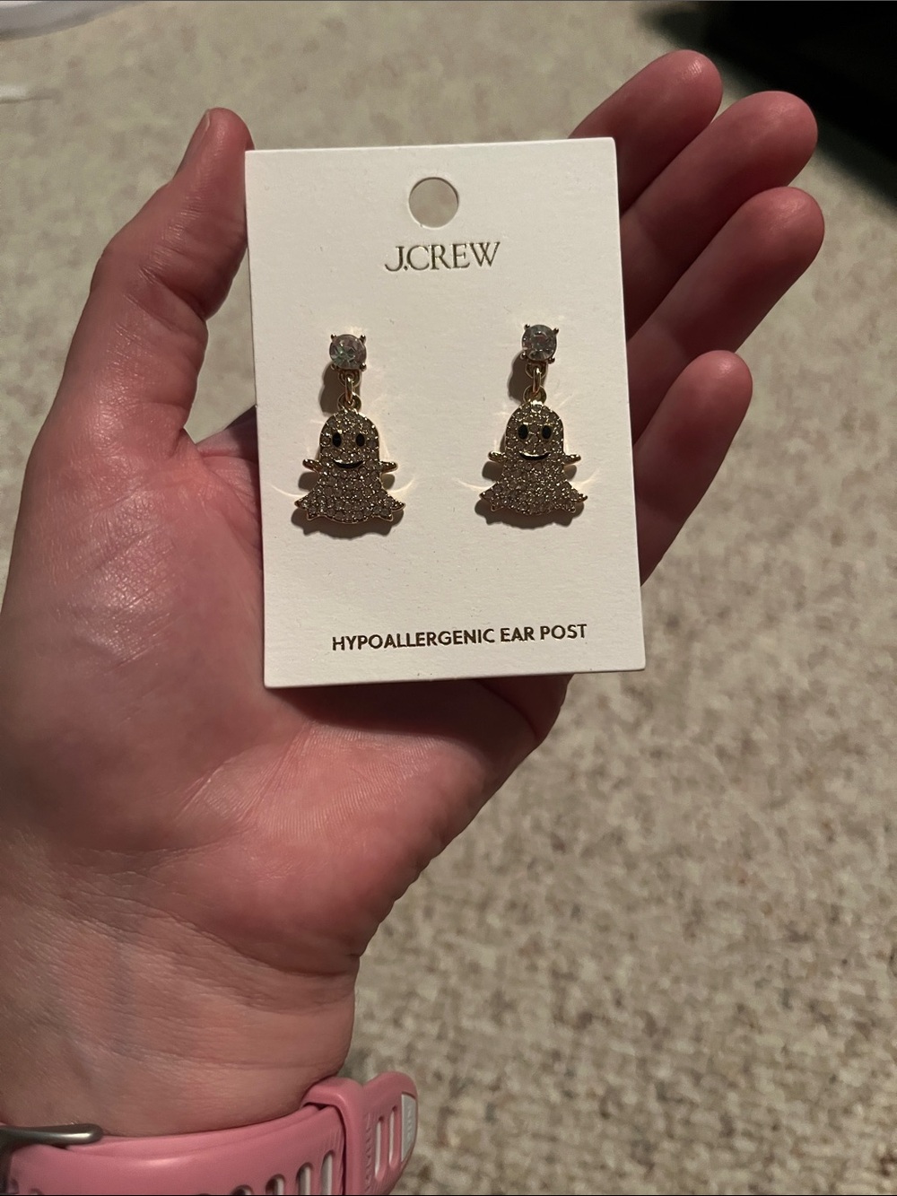 NWT J. Crew Ghost Earrings